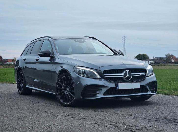 Mercedes C43 AMG// FULL// LICHTE VRACHT, Auto's, Mercedes-Benz, Particulier, C-Klasse, 360° camera, 4x4, Achteruitrijcamera, Adaptieve lichten