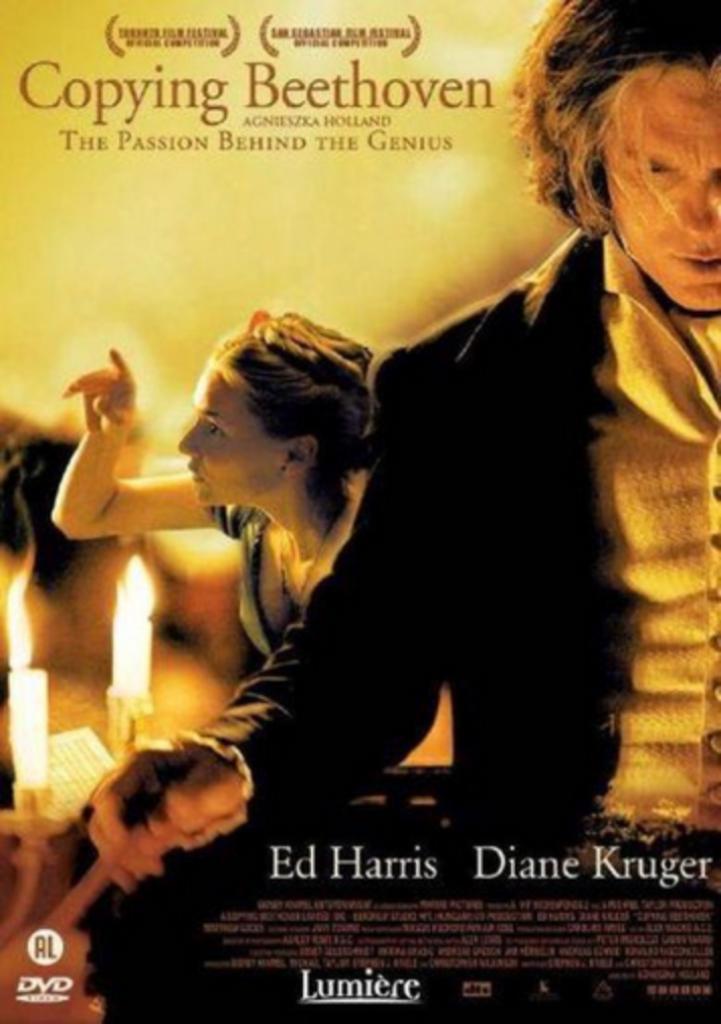 Copying Beethoven (2006) Dvd Ed Harris, Diane Kruger, Cd's en Dvd's, Dvd's | Drama, Gebruikt, Drama, Alle leeftijden, Ophalen of Verzenden