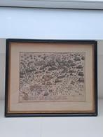 Antieke gravure, Antiek en Kunst, Kunst | Etsen en Gravures, Ophalen