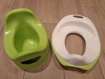 Potje + wc-verkleiner, Kinderen en Baby's, Ophalen, Zo goed als nieuw