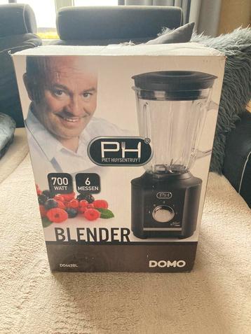 Blender domo Piet Huysentruyt 700 watt 6 messen, Enlèvement ou Envoi, Neuf, Mélangeur
