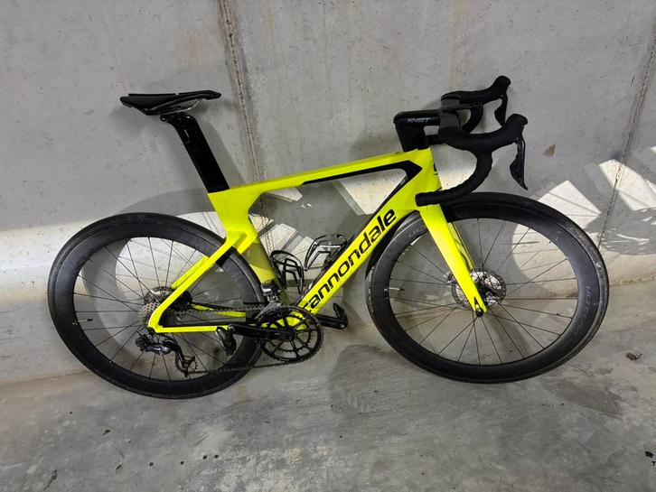 Cannondale SystemSix Carbon – Aero Racefiets – Topstaat, Vélos & Vélomoteurs, Vélos | Vélos de course, Comme neuf, Carbone, Enlèvement