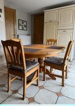 Table avec rallonge + 4 chaise de chez IKEA a traiter, Gebruikt