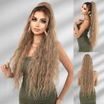 Paardenstaart met wave slagen 80-85 cm lang Mixed Light Blon, Verzenden, Nieuw