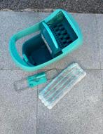 Leifheit dweilset met emmer en mop - praktisch schoonmaken., Huis en Inrichting, Schoonmaakartikelen, Ophalen, Dweilemmer, -bak, of -wagen