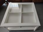 Wit salontafel., Huis en Inrichting, Tafels | Salontafels, Ophalen, Gebruikt, Glas