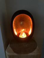 Windlicht lantaarn, Huis en Inrichting, Woonaccessoires | Kandelaars en Kaarsen, Ophalen of Verzenden, Zo goed als nieuw, Zwart