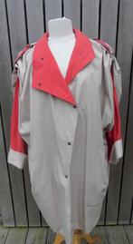 Beige/rode regenjas maat: 40, Kleding | Dames, Ophalen of Verzenden, Zo goed als nieuw, Maat 38/40 (M), Rood