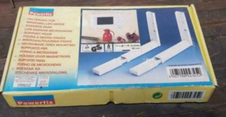 Support Micro-ondes Powerfix – Lot de 2, Electroménager, Micro-ondes, Neuf, Enlèvement ou Envoi