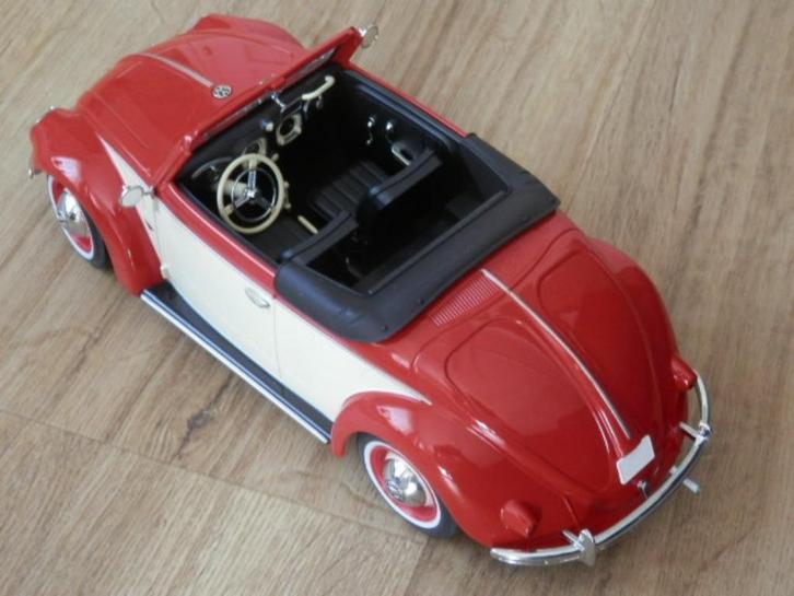 Hebmüller VW Kever schaalmodel 1:18, prachtige auto, Hobby en Vrije tijd, Modelauto's | 1:18, Nieuw, Auto, Overige merken, Ophalen