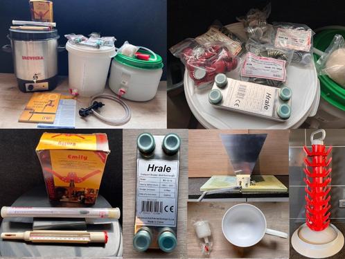 Bierbrouw set (met elektrische ketel), Hobby en Vrije tijd, Overige Hobby en Vrije tijd, Gebruikt, Ophalen