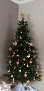 Kerstboom en doos met ornamenten., Diversen, Ophalen, Zo goed als nieuw