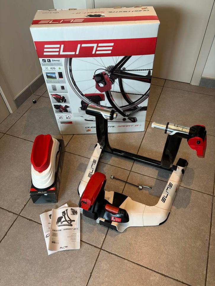 Elite Qubo Digital Smart B+ Fietstrainer, Sport en Fitness, Wielrennen, Gebruikt, Overige typen, Ophalen