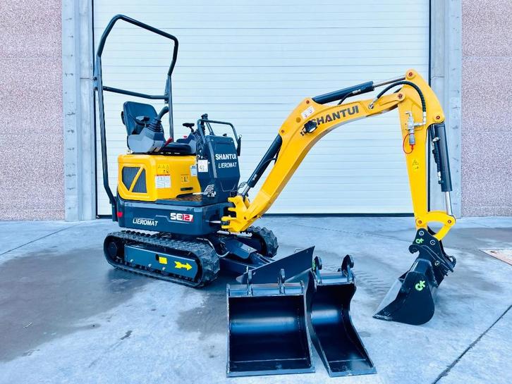 SHANTUI 1,2 t / MINIGRAVER / BINNENDRAAIER, Tuin en Terras, Hogedrukreinigers, Ophalen of Verzenden