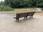 3 pieds de banc en fonte, Tuin en Terras, Tuinbanken, Ophalen, Gebruikt, Overige materialen