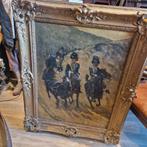 militairen op paard, Antiek en Kunst, Ophalen of Verzenden