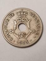10 centiem 1904 fr leopold 2 prachtig, Postzegels en Munten, Ophalen of Verzenden