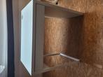 Bureau Mick ikea blanc, Huis en Inrichting, Barren, Ophalen, Gebruikt