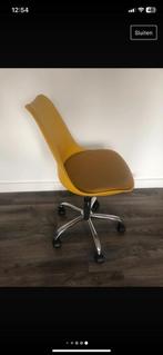 Bureaustoel, Ophalen, Gebruikt, Geel, Bureaustoel