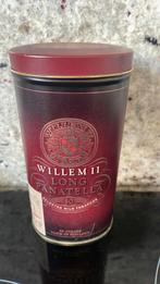 Collectors item verzameling stuk sigarenblik Willem II, Verzamelen, Ophalen of Verzenden