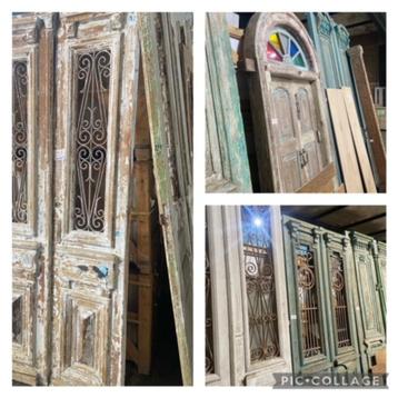 PRACHTIG ASSORTIMENT ANTIEKE DEUREN! DIVERSE AFMETINGEN, Antiek en Kunst, Curiosa en Brocante, Ophalen