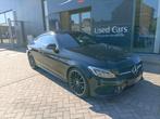 Mercedes-Benz C220 Coupe AMG Line automaat, Auto's, Automaat, Euro 6, Zwart, Diesel