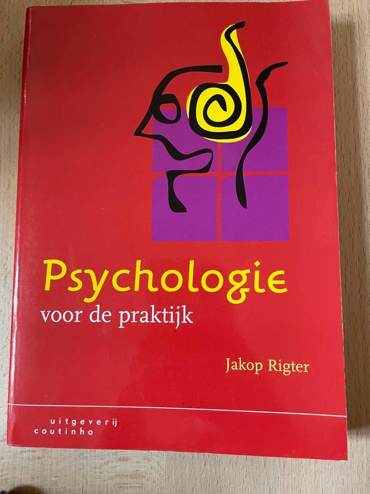 Jakop Rigter - Psychologie voor de praktijk, Boeken, Psychologie, Zo goed als nieuw, Ophalen