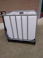 ibc container, Ophalen, Kunststof, Met kraantje, 150 liter of meer