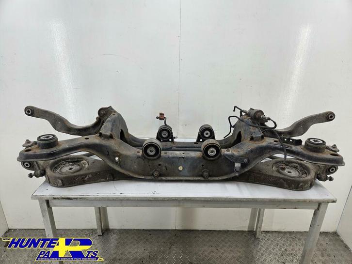 Achteras Volvo V60 D6 Hybride ('10-'18) 31360394, Auto-onderdelen, Ophanging en Onderstel, Volvo, Gebruikt, Ophalen of Verzenden