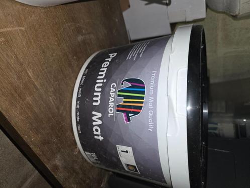 Verf + caparol primer, Doe-het-zelf en Bouw, Verf, Beits en Lak, Nieuw, Verf, 5 tot 10 liter, Wit, Ophalen