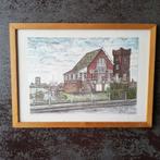 Royal-Yacht-Club 1981 Oostende door Borrey, Antiek en Kunst, Kunst | Etsen en Gravures, Ophalen of Verzenden