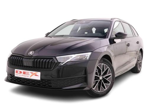SKODA Octavia 1.5 TSI MHEV 150 DSG Combi Sportline + GPS + M, Auto's, Skoda, Octavia, ABS, Airbags, Airconditioning, Boordcomputer