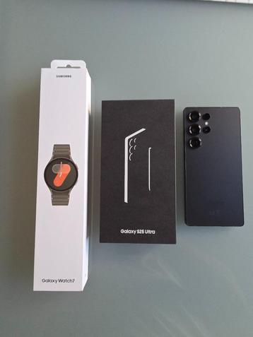 Samsung Galaxy S25 Ultra 512GB + Galaxy Watch 7 beschikbaar voor biedingen