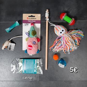 Kattenspeelgoed set nr 4, Dieren en Toebehoren, Ophalen of Verzenden, Nieuw