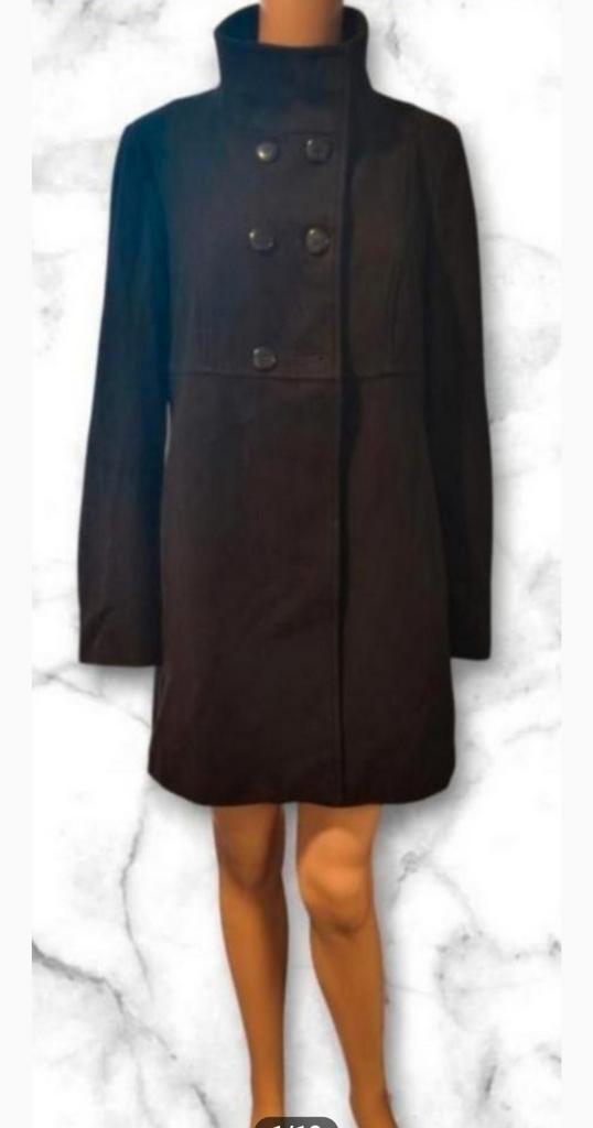 ✨️BUNDELKORTING‼️BENETTON Jas Maat M✨️, Kleding | Dames, Jassen | Winter, Zo goed als nieuw, Maat 46/48 (XL) of groter, Zwart
