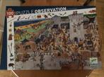 Puzzle observation & poster - Djeco - 100 pièces -  5+, Hobby & Loisirs créatifs, Comme neuf, Puzzle