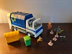 Playmobil Vuilniswagen en werkman, Kinderen en Baby's, Speelgoed | Playmobil, Ophalen of Verzenden, Zo goed als nieuw