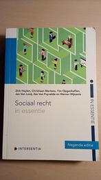 Sociaal recht in essentie, Boeken, Ophalen of Verzenden, Zo goed als nieuw, Hogeschool, Intersentia
