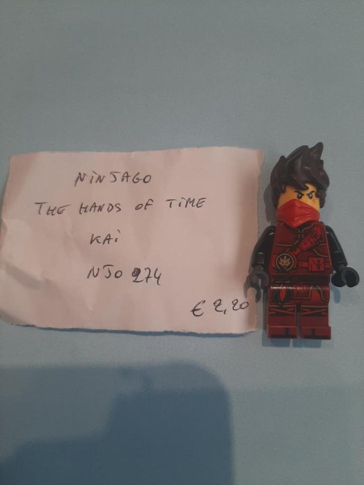 Lego Ninjago Minifiguurtje NJO0274 Kai, Kinderen en Baby's, Speelgoed | Duplo en Lego, Zo goed als nieuw, Lego, Complete set, Ophalen of Verzenden