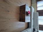 Houten opbergkoffer, salontafel, Huis en Inrichting, Woonaccessoires | Kisten, Ophalen, Gebruikt, 100 tot 150 cm, Eikenhout