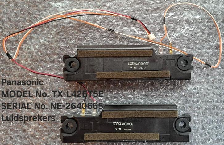 Interne TV-boxen en USB-kabel voor Panasonic TV, Audio, Tv en Foto, Televisies, Gebruikt, Panasonic, Ophalen