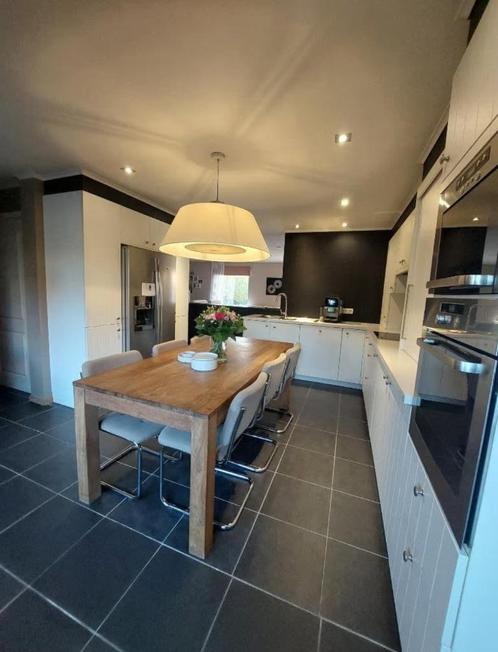 keuken, Huis en Inrichting, Keuken | Complete keukens, Gebruikt, Hoekkeuken, Wit, Kunststof, Ophalen