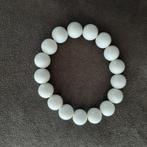 witte parel armband, Handtassen en Accessoires, Armbanden, Ophalen of Verzenden, Gebruikt