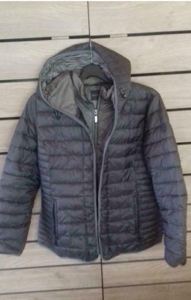 Gewatteerde jas - Maat M, Kleding | Dames, Jassen | Winter, Maat 38/40 (M), Grijs, Ophalen of Verzenden