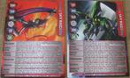 2 verzamelkaarten Bakugan - Baku Sky Raiders (2011), Hobby en Vrije tijd, Ophalen of Verzenden, Zo goed als nieuw, Meerdere kaarten