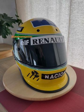 Casque Replica F1 Ayrton Senna Bell Feuling disponible aux enchères