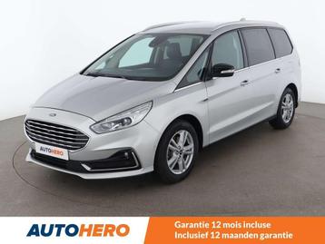 Ford Galaxy 2.0 TDCi EcoBlue Titanium, Autos, Cuir, Argent ou Gris, Achat, Détection des panneaux routiers