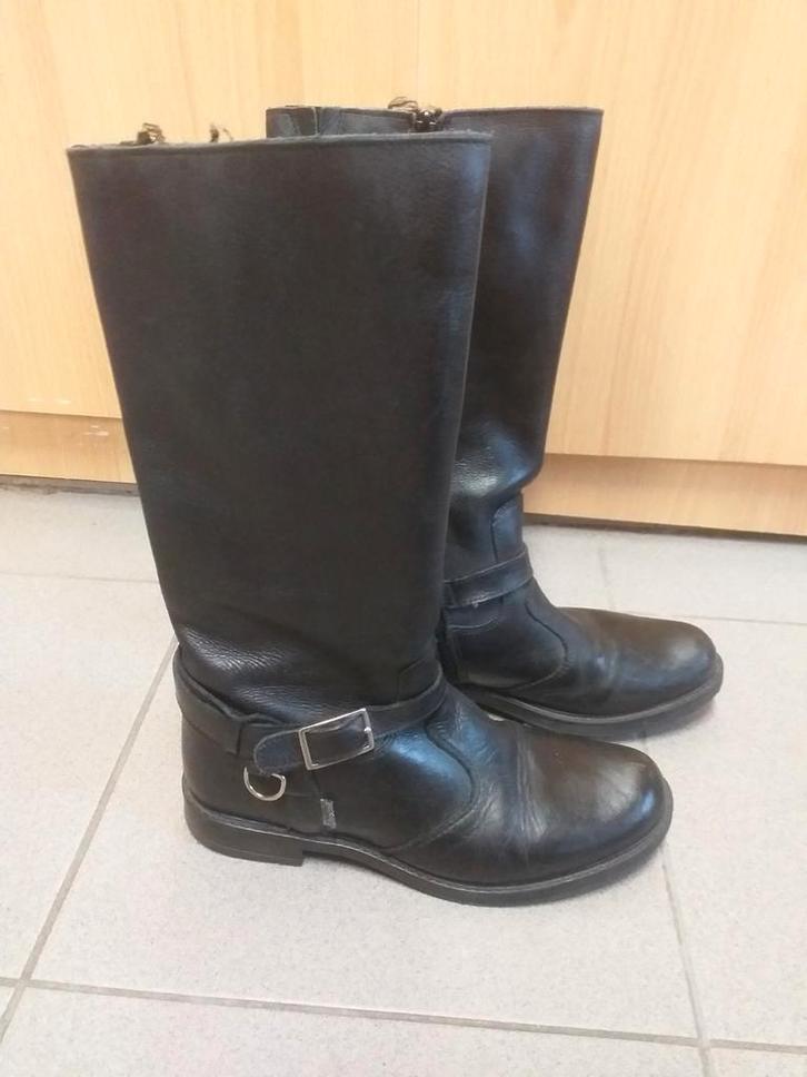 Lederen laarzen maat 36, incl doos, heel goede staat, Kinderen en Baby's, Kinderkleding | Schoenen en Sokken, Zo goed als nieuw