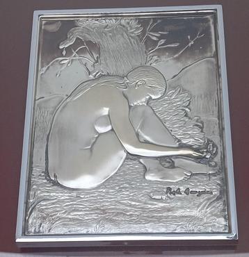 zilver beeld kunstwerk PIETRO ANNIGONI (1910-1988) beschikbaar voor biedingen