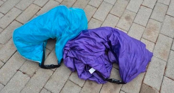 2 zitzakken ligzakken Seatzac, Tuin en Terras, Hangmatten, Zo goed als nieuw, Ophalen of Verzenden